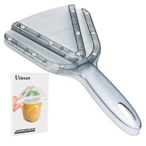 lot 6367 image: Uinxan Lever Jar Opener 0.2-5.3 Inch Lid Range Blue