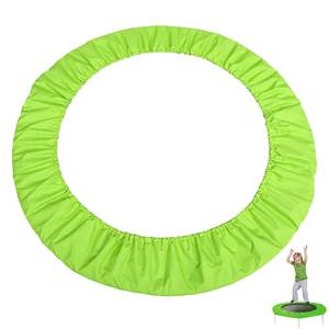 lot 6368 image: EUPXRHY Mini Trampoline Spring Cover Pad 36 Inch 3 Layer Green 6 Holes