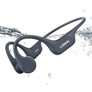 lot 6369 image: LOBKIN Bone Conduction Swimming Headphones IP68 Waterproof 32GB MP3
