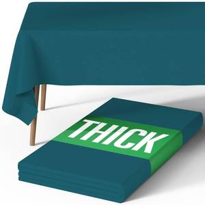 lot 6373 image: Pureegg Polyester Rectangular Tablecloth 60 x 84 Inch