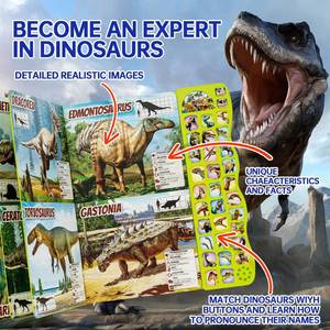 lot 7970 image: Dinosaur Sound Book for Kids Ages 3-5 with 30 Species Names