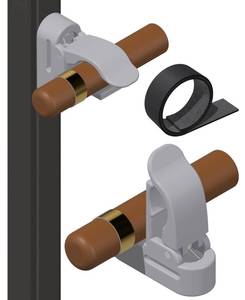 lot 8014 image: Maiguinzaa Magnetic Cigar Holder Golf Cart Aluminum Clip Gray