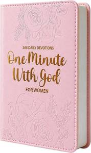 lot 8061 image: One Minute with God for Women Daily Devotional Hardcover Book