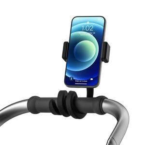 lot 8088 image: Chunxiao Stroller Phone Holder Mount Flexible Gooseneck 3.5-7.5 Inch