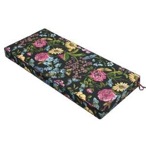 lot 8096 image: FUNHOME Outdoor Bench Cushion 45 x 18 Inch Water Resistant Porch Swing Cushion