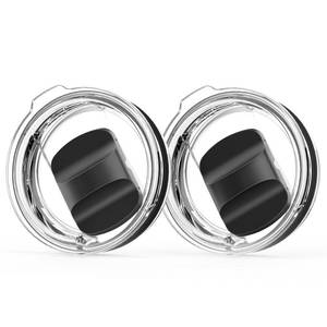 lot 8108 image: SOONSURE Magnetic Slider Replacement Lid for YETI Tumbler 2 Pack 10 oz Wine