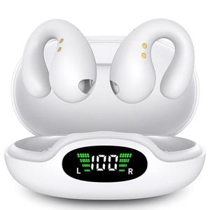 lot 8115 image: Open Ear Earbuds Clip On Bone DSDSDSDFED223  Retail $148.98