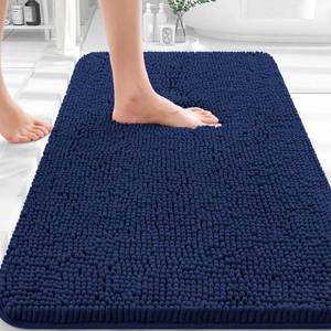 lot 8128 image: OLANLY Chenille Bath Rug 32x20 Inch