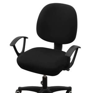 lot 8155 image: Smiry Printed Stretch Office Chair Covers for Seat and Backrest 14-17 Inch