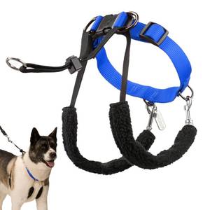 lot 8172 image: Sporn Original Dog Halter No Pull Dog Harness Blue X-Large