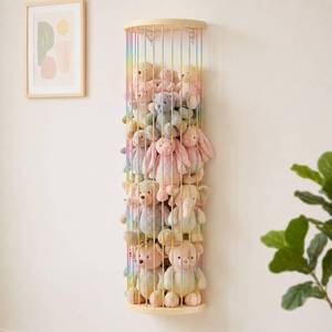 lot 8417 image: VOMELON Stuffed Animal Storage Hammock Wall Hanging Plush Toy Organizer
