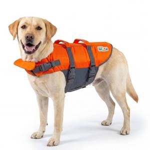 lot 8441 image: Outward Hound Dog Life Jacket Large Orange Granby Splash