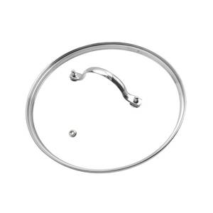 lot 8453 image: Antrader Tempered Glass Lid 9.5 Inch For Skillet Frying Pan Pot