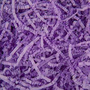 lot 13190 image: Caleihd Crinkle Cut Paper Shred Gift Basket Filler Purple