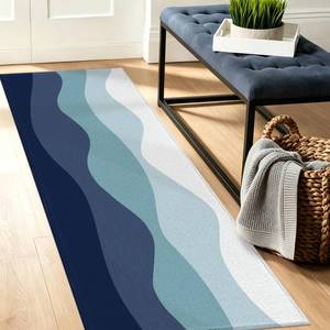 lot 13198 image: XSYarn Laundry Room Runner Rug Washable Non-Slip Velvet Mat