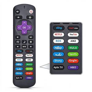 lot 14285 image: Rich Lighting Replacement Remote for Roku TV, TCL, Onn, Hisense
