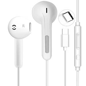 lot 14304 image: HAIMLJLBK USB C Wired Earbuds with Microphone and Volume Control