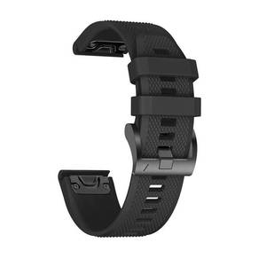 lot 14359 image: ANCOOL Silicone Watch Band 0.87 in for Garmin Fenix 567 Black
