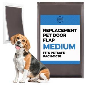 lot 14365 image: Evergreen Pet Supplies Dog Door Flap 8.25x12.25 PetSafe PAC11-11038