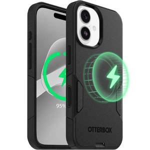 lot 14423 image: OtterBox iPhone 17 Case Commuter Series MagSafe Dual-Layer Drop Proof Black
