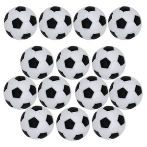lot 14431 image: PRETYZOOM Foosball Table Balls 14 Pcs 0.9 Inch Plastic Replacement Part