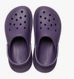 lot 14301 image: Crocs Classic Clogs Purple Size M5  W7 - Stock image may not match actual product images