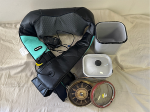 lot 61 image: Shoulder massager and more