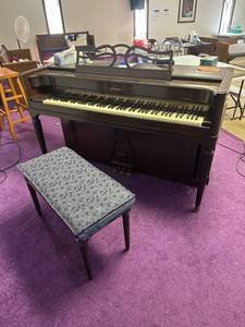 lot 70 image: Aerosonic Piano and Bench