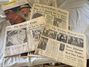 lot 78 image: 1960s newspapers and magazines