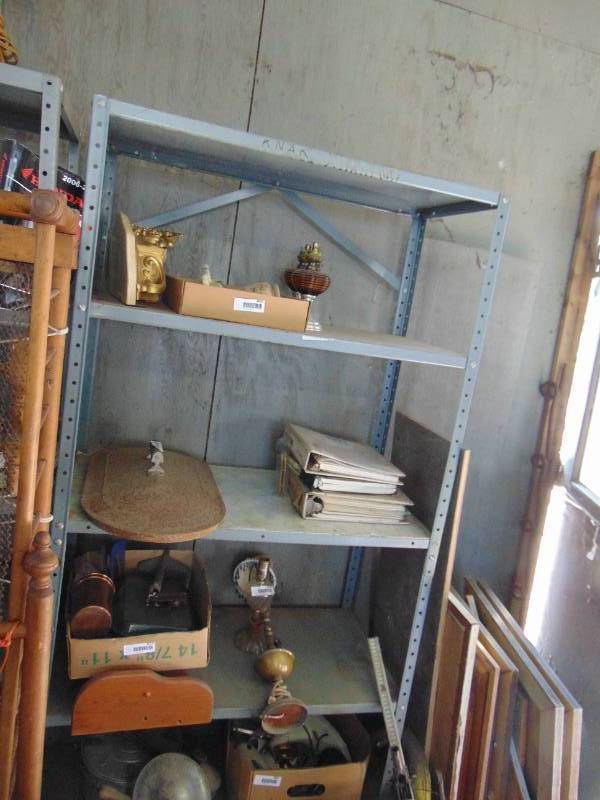 lot 3170 image: Contents of Metal Shelf - See Pictures
