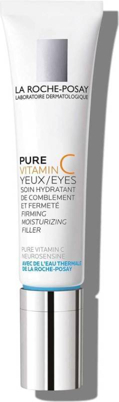 lot 29530 image: La Roche-Posay Redermic C Vitamin C Eye Cream with Hyaluronic Acid, 0.5oz - Retail $50