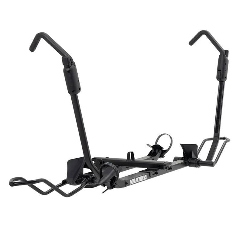 lot 47562 image: Yakima HoldUp 2-Bike Platform Rack Rear Carrier for Cars  Fits 2  Receivers - Retail $600