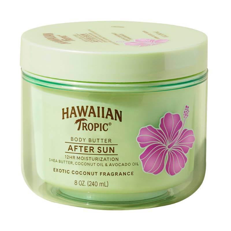 lot 64440 image: Hawaiian Tropic After Sun Body Butter with Coconut Oil, 8 Oz - Retail $11