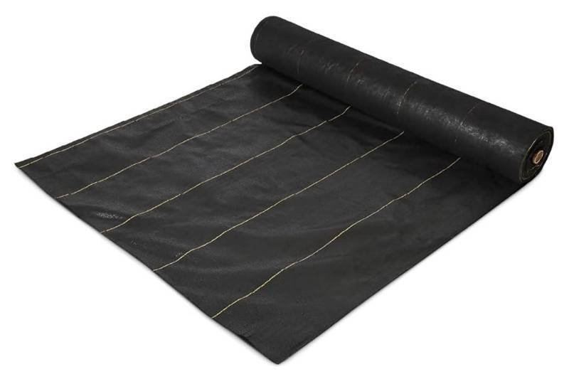 lot 18850 image: DeWitt Pro 5 Weed Barrier Fabric Heavy Duty, Woven Landscape Fabric, 5 oz - Retail $200