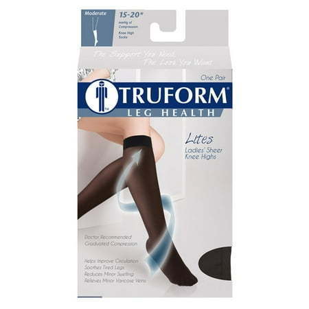 lot 47412 image: Truform� 1773BL-XL Compressionpressure sockstocking, single-use - Retail $22