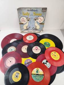 lot 222 image: Big Vintage Record Lot