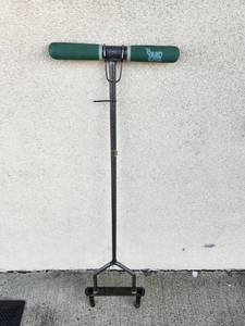 lot 315 image: Yard Butler Lawn Aerator Garden Tool with T-Grip Handle