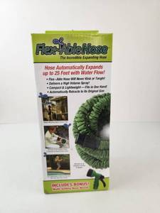lot 323 image: Flex-Able Expandable Garden Hose Expands to 25 Ft