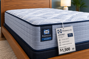 lot 10 image: Brand New Sealy Posturepedic Ashurst Mattress - 13 Full - Retail $1500&nbsp