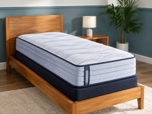 lot 15 image: Brand New  Sealy Posturepedic Ashurst Mattress - 13 Twin - Retail $1299