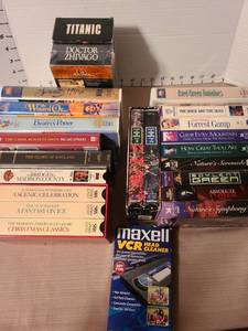 lot 1226 image: VHS tapes