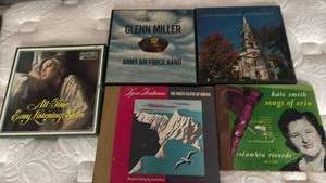 lot 1317 image: Record Album Lot incl. Kate Smith Songs of Erin Columbia Set C-116