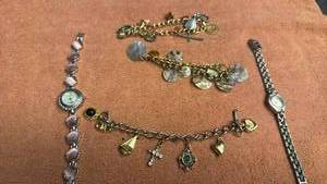 lot 1923 image: Watches, and bracelets