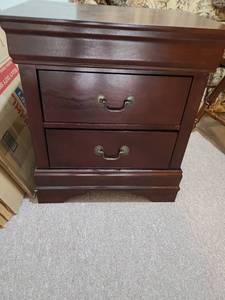 lot 2002 image: Nightstand 24x21.5x15.5, located in garage loft