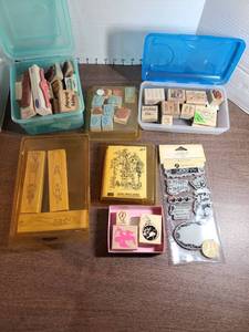 lot 3111 image: Rubber stamps.