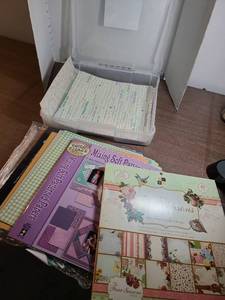 lot 3114 image: Scrapbook, case and contents