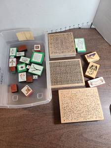lot 3119 image: Rubber stamps.