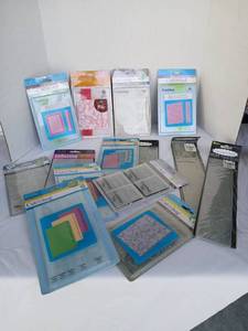lot 3537 image: Cuttlebug Embossing Folders Assorted Lot Darice Anna Griffin Paper Studio