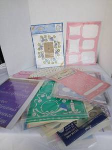 lot 3538 image: Craft Stencil Lot incl. American Traditional SP-549 Switchplate Stencil