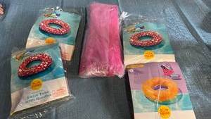 lot 2004 image: Assortment of Inflatable Swim Tubes.